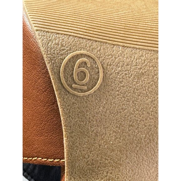 Candies Shoes Women's 6 Brown and black Peep Toe 4" Chunky Heels w/ ankle strap - Picture 6 of 16